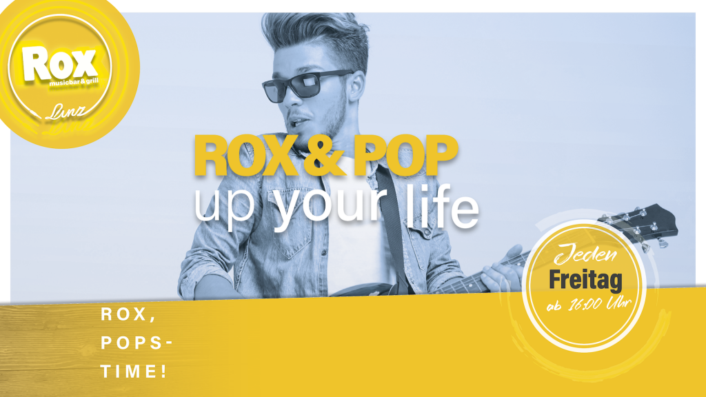 ROX & POP up your life